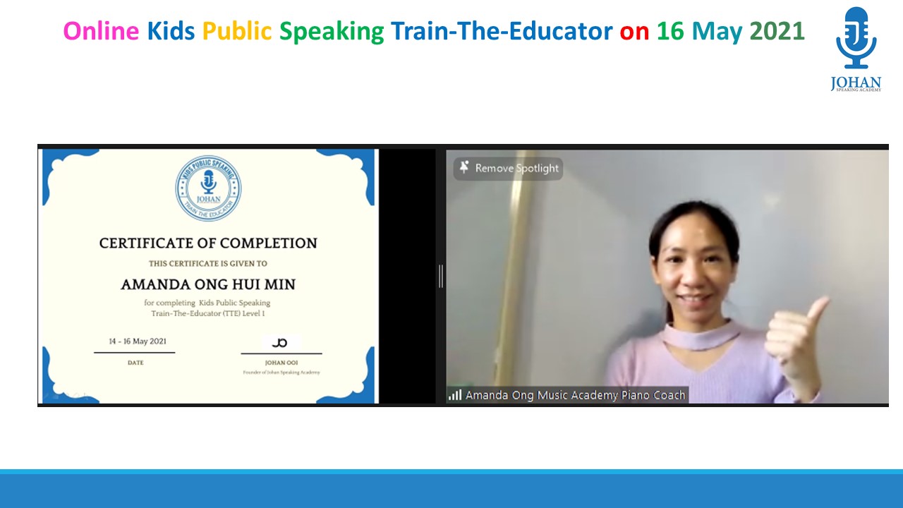 Online Kids Public Speaking