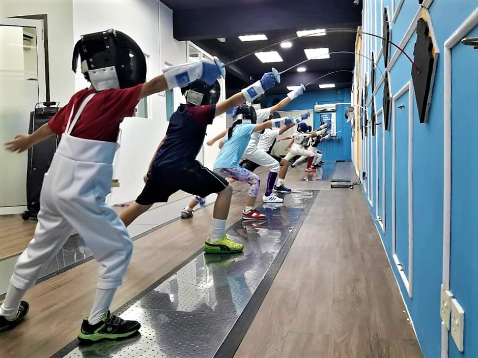 Group Fencing Class