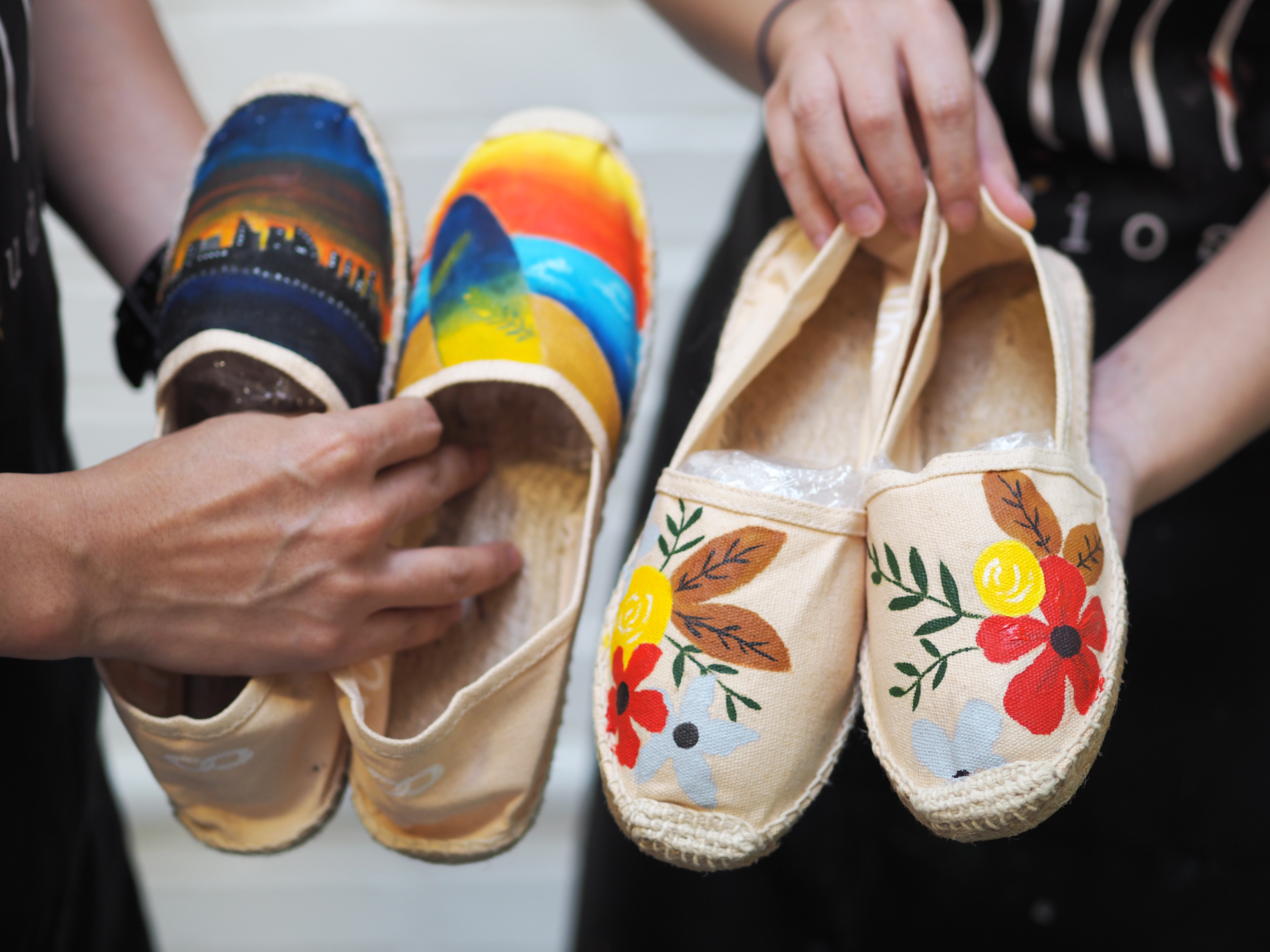 3-Hour Online Shoe Painting Workshop