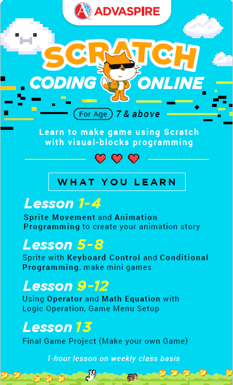 Evetag | Lesson - Scratch Coding Course