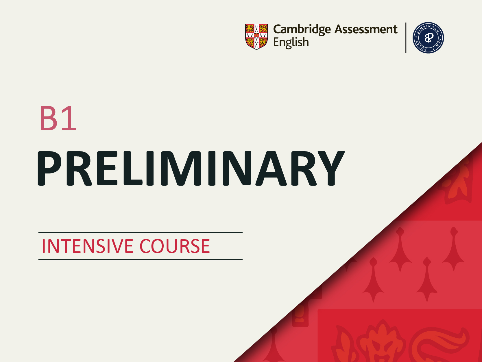 Cambridge English | B1 Preliminary - 22 weeks